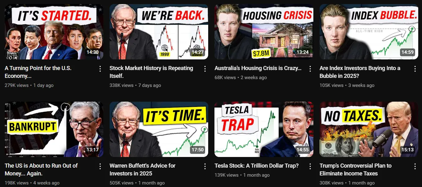 New Money Channel Video List